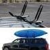 Smarten Universal 2 pairs J-Bar Kayak Roof Rack Carrier Canoe Boat Surf Ski Roof Top Mount Car SUV Crossbar+ Waterproof Cellphone Bag